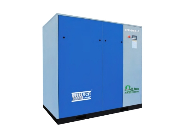 What are the characteristics of oil-free screw air compressor?